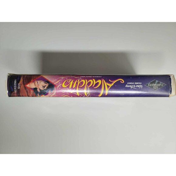 Aladdin Disney VHS tape The Classics Black Diamond rare Early Date 07/03/93 - Picture 3 of 13